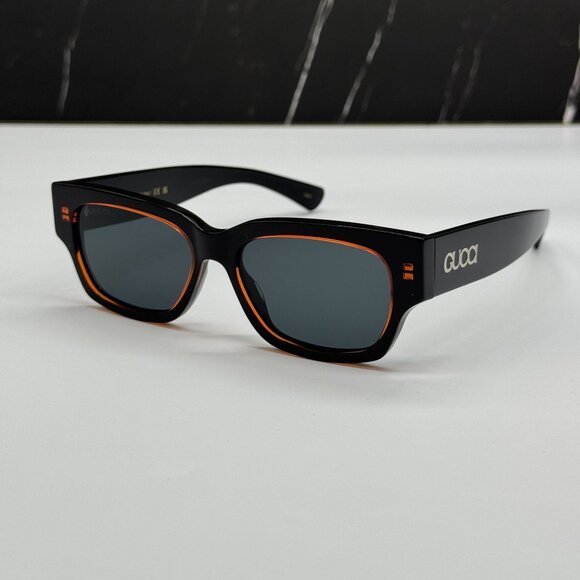 NEW GUCCI GG1794S 003 BLACK GRAY UNISEX SUNGLASSES - Picture 1 of 9